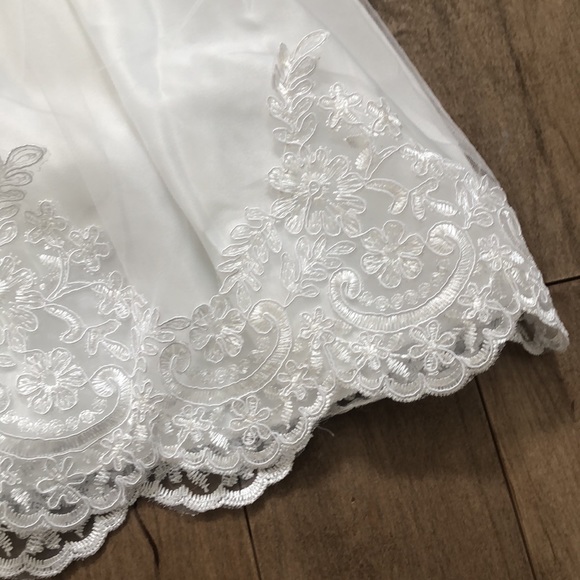 Children White Lace Dress (24 months) -flowergirl - Picture 5 of 5